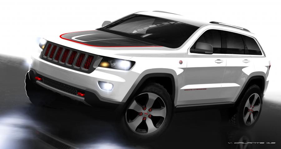  Jeep Grand Cherokee Trailhawk Concept 2012 года  (фото 13 из 25)